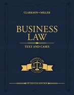 Cover of Business Law: Text and Cases