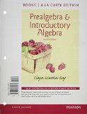 Cover of Prealgebra & Introductory Algebra Books a la Carte Edition Plus New Mylab Math with Pearson Etext -- Access Card Package