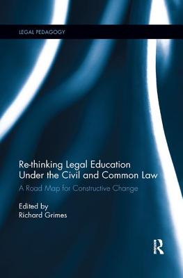 Cover of Re-Thinking Legal Education Under the Civil and Common Law: A Road Map for Constructive Change