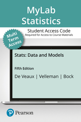 Cover of Mystatlab with Pearson Etext -- 24 Month Standalone Access Card -- For STATS: Data and Models