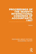 Cover of Proceedings of the Seventh International Congress of Accountants, 1957