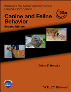 Cover of Blackwell's Five-Minute Veterinary Consult Clinical Companion: Canine and Feline Behavior