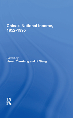 Cover of China's National Income, 1952-1995
