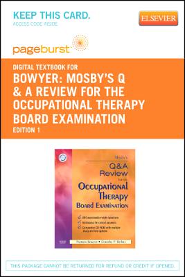 Cover of Mosby's Q & A Review for the Occupational Therapy Board Examination - Elsevier eBook on Vitalsource (Retail Access Card)