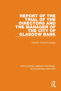 Cover of Report of the Trial of the Directors and the Manager of the City of Glasgow Bank
