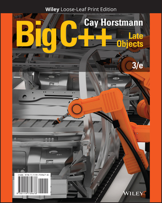 Cover of Big C++: Late Objects