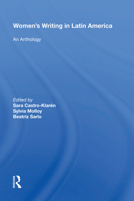 Cover of Women's Writing In Latin America: An Anthology