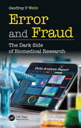 Cover of Error and Fraud: The Dark Side of Biomedical Research