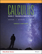 Cover of Calculus: Early Transcendental Single Variable