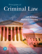 Cover of Principles of Criminal Law