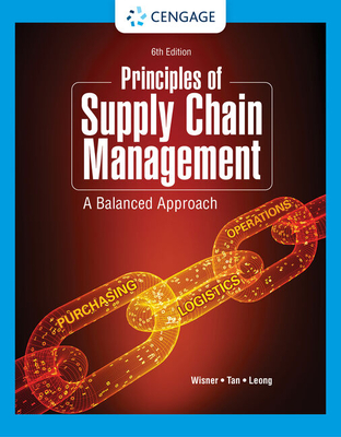 Cover of Principles of Supply Chain Management: A Balanced Approach