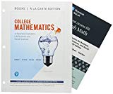 Cover of College Mathematics for Business, Economics, Life Sciences, and Social Sciences, Books a la Carte, and Mylab Math with Pearson Etext -- 24-Month Acces