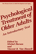Cover of Psychological Treatment of Older Adults: An Introductory Text (1996)