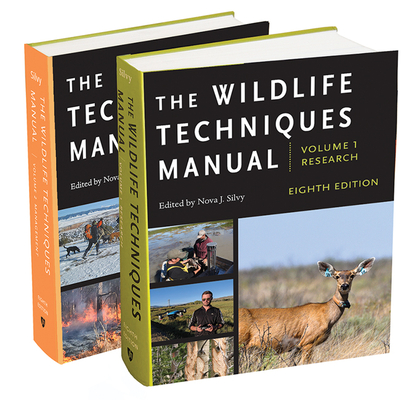 Cover of The Wildlife Techniques Manual: Volume 1: Research. Volume 2: Management.