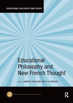 Cover of Educational Philosophy and New French Thought