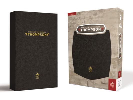 Cover of Rvr60, Biblia de Referencia Thompson, Piel Reciclada, Negro