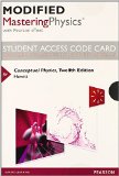 Cover of Modified Mastering Physics with Pearson Etext -- Standalone Access Card -- For Conceptual Physics